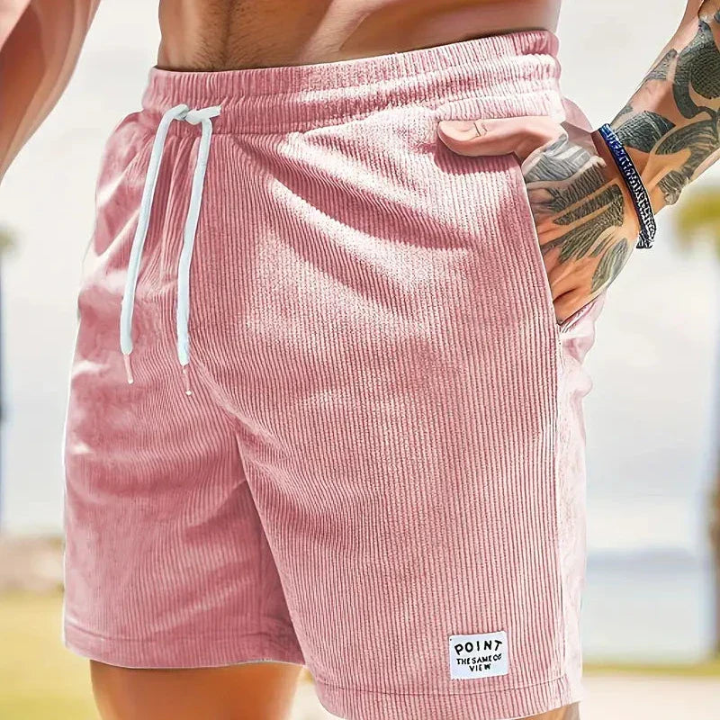 Lichte zomershort met losse pasvorm