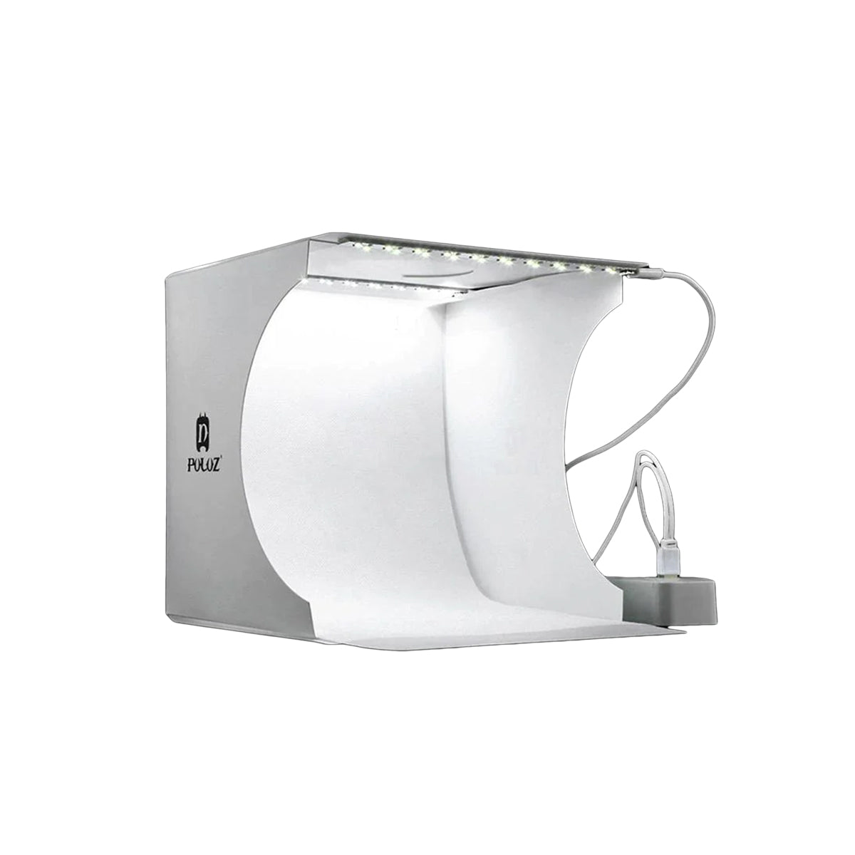 Draagbare fotostudio met led-verlichting