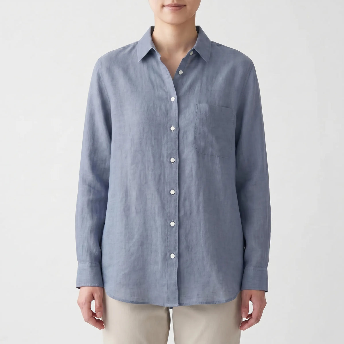 Lichtgewicht blouse met knopen — afbeelding 14