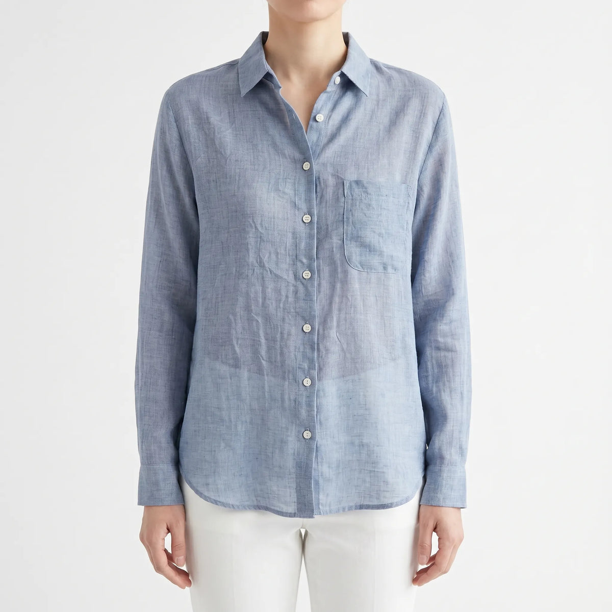 Lichtgewicht blouse met knopen