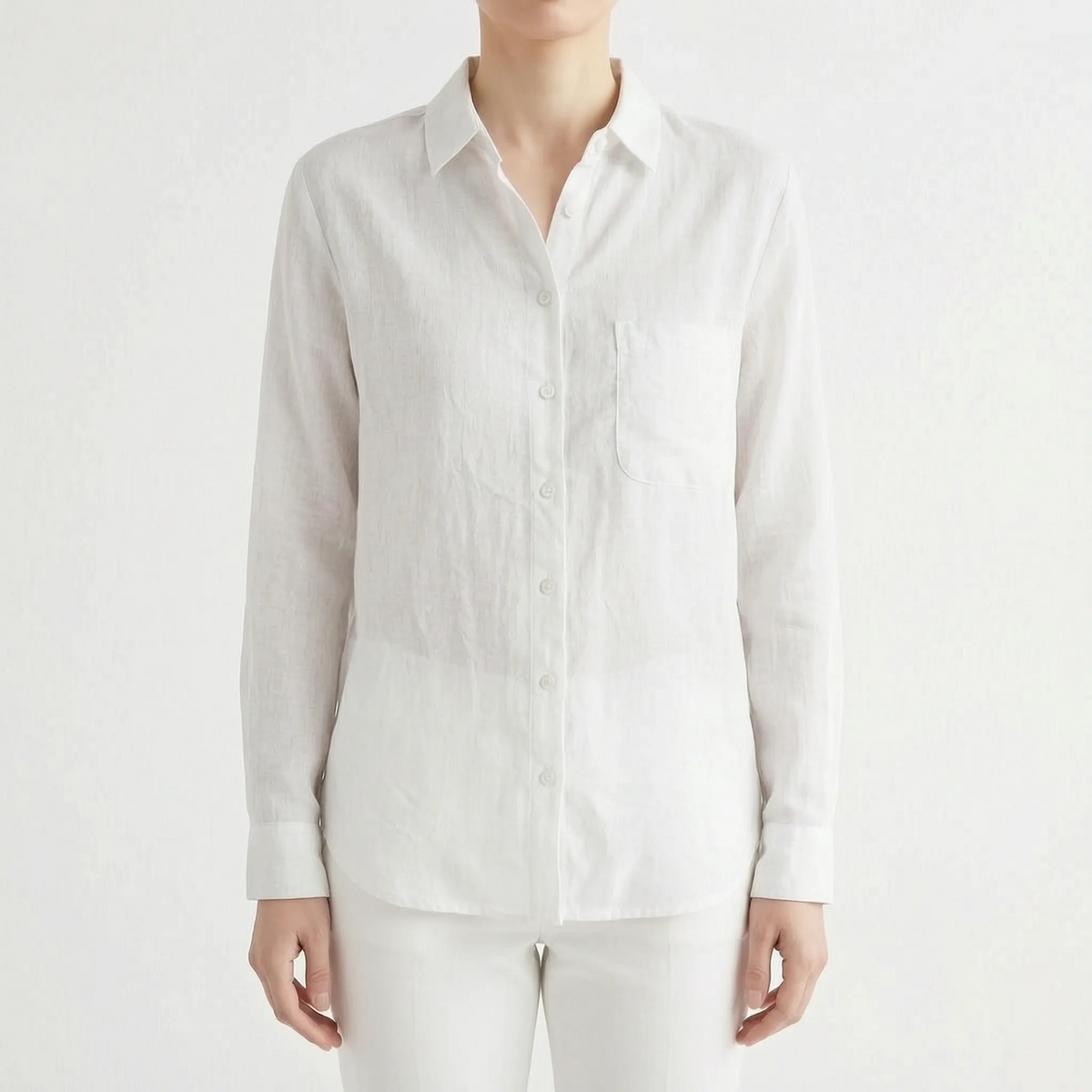 Lichtgewicht blouse met knopen