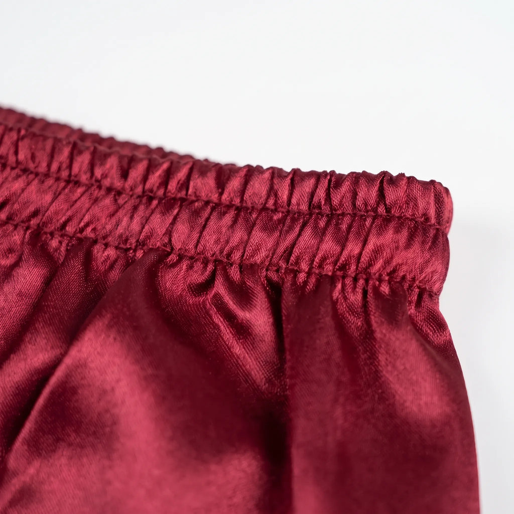 Lichtgewicht glanzende lounge-shorts