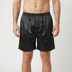 Lichtgewicht glanzende lounge-shorts — afbeelding 6