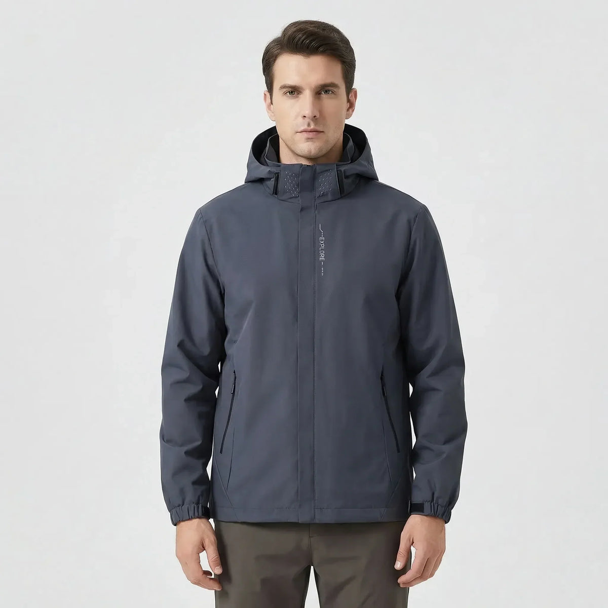 Lichtgewicht outdoor-regenjas met capuchon — afbeelding 16