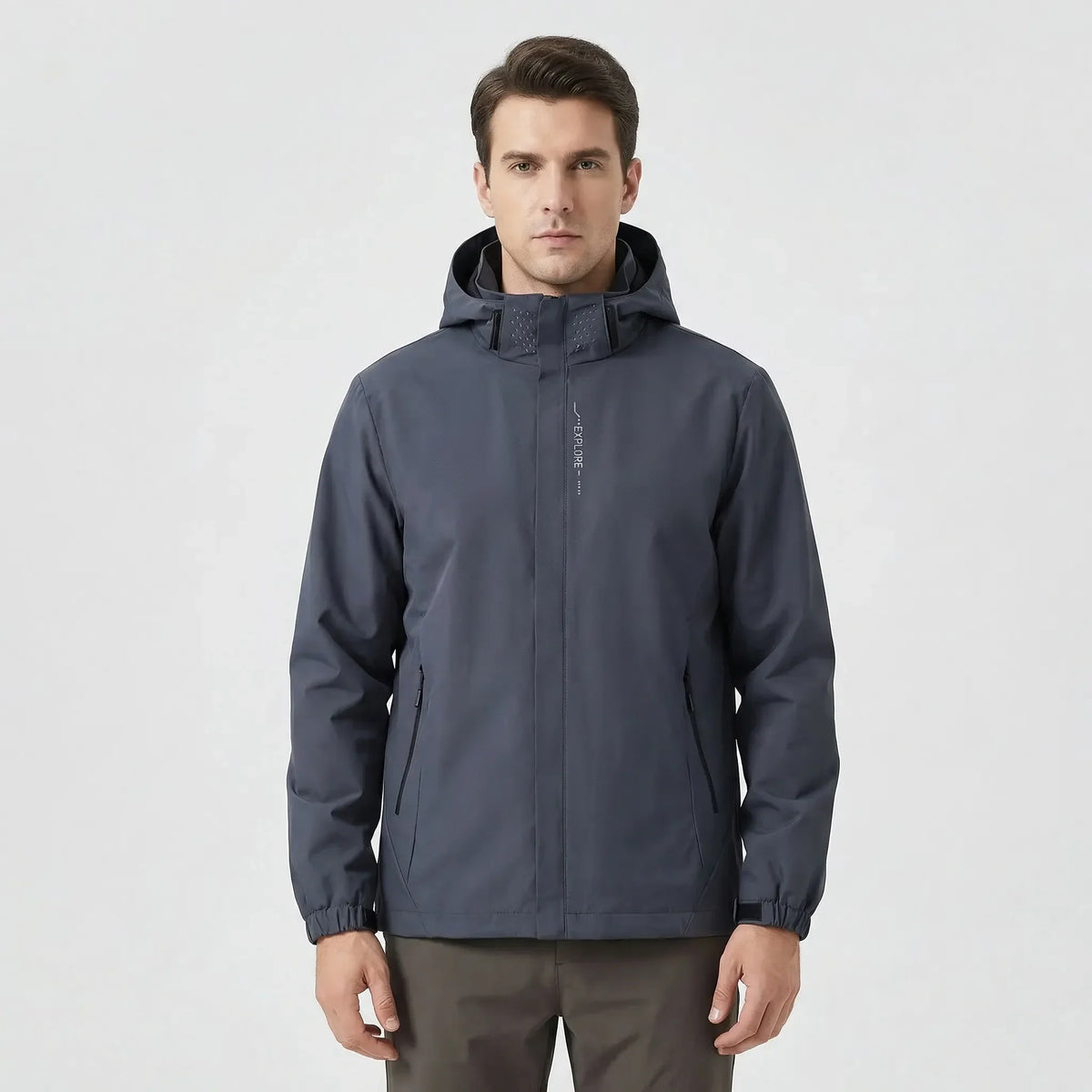 Lichtgewicht outdoor-regenjas met capuchon — afbeelding 9