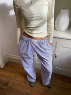 Dames loungebroek met streepdesign