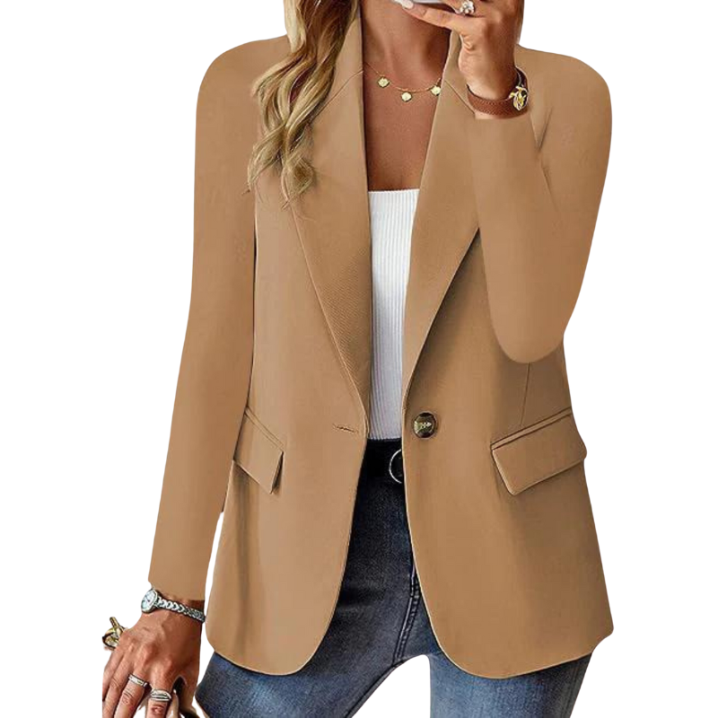 Blazer met klassieke snit