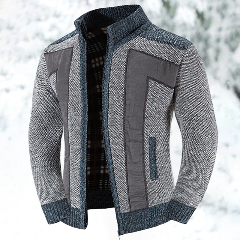Gevoerde bodywarmer met ritssluiting