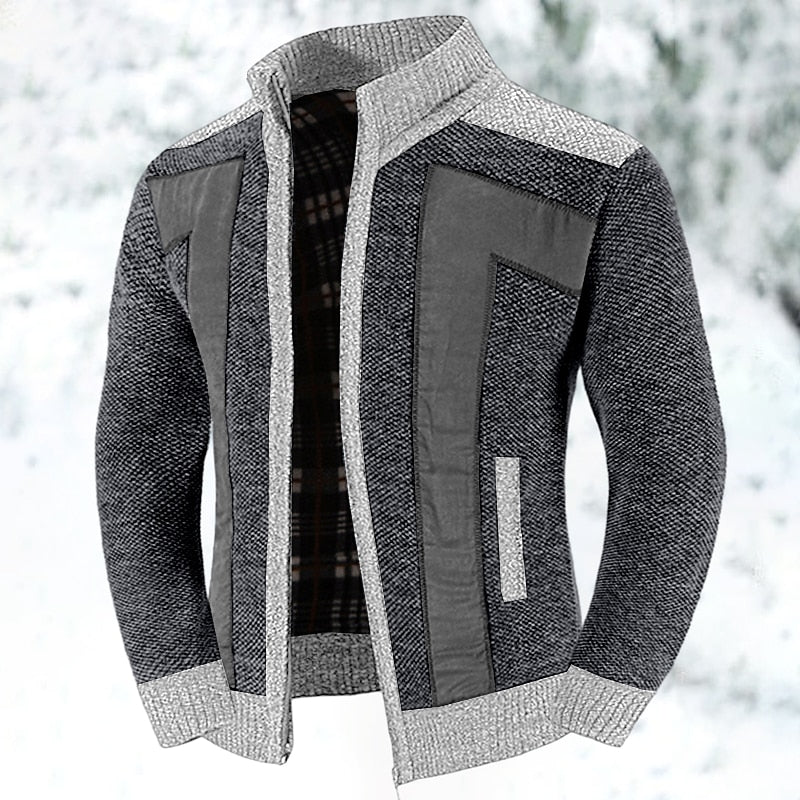 Gevoerde bodywarmer met ritssluiting
