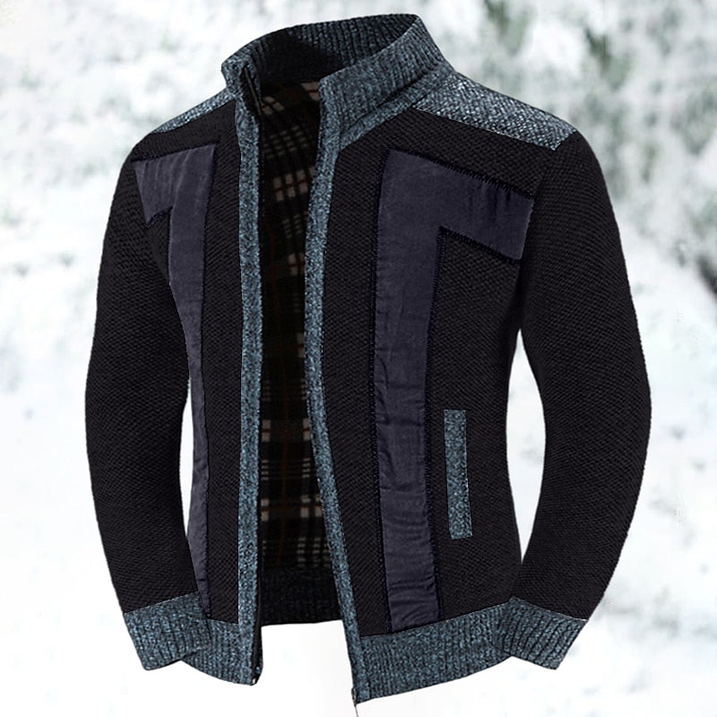 Gevoerde bodywarmer met ritssluiting