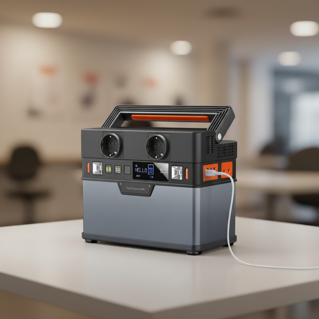 Lithium ion noodbatterij