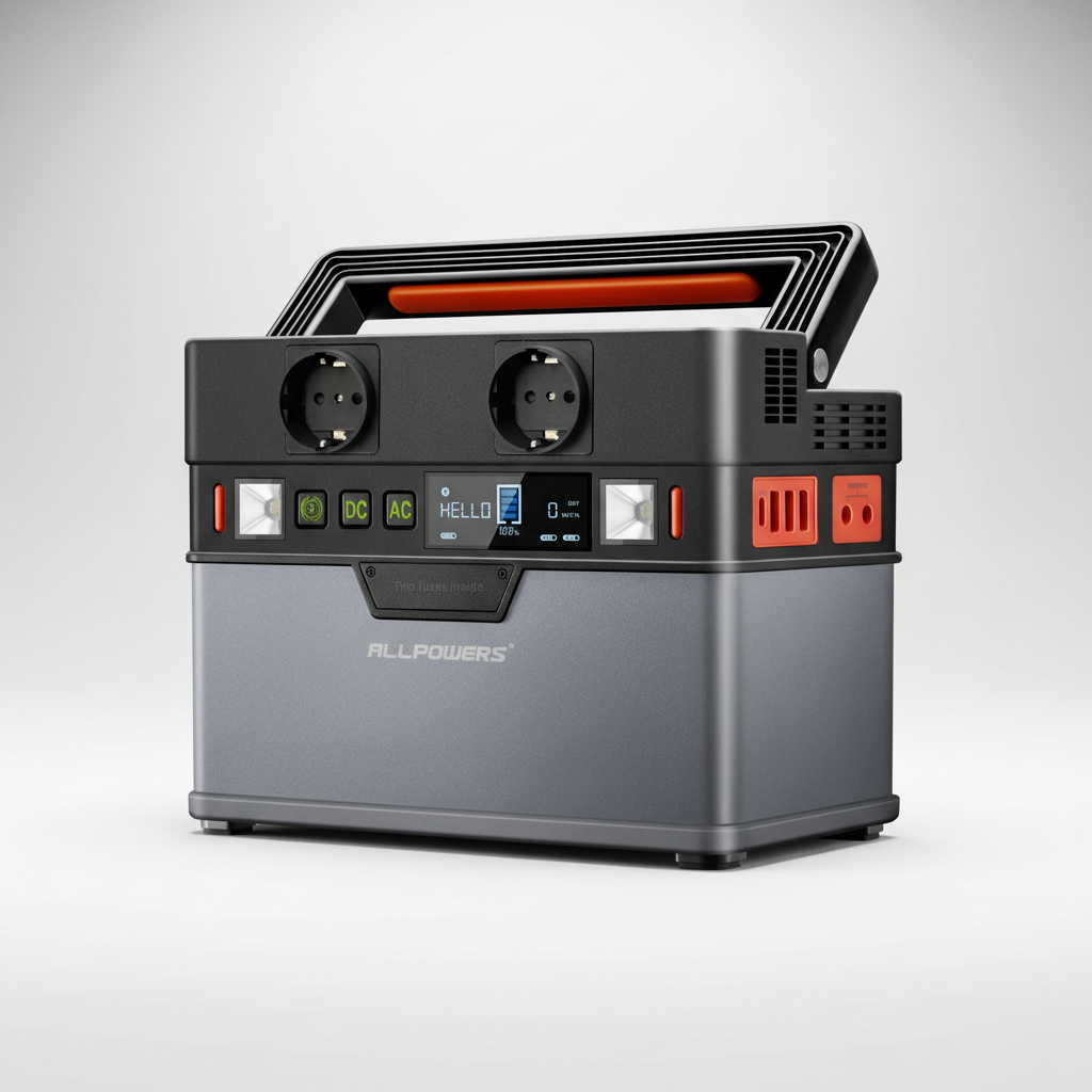 Lithium ion noodbatterij