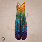 Losvallende damesjumpsuit
