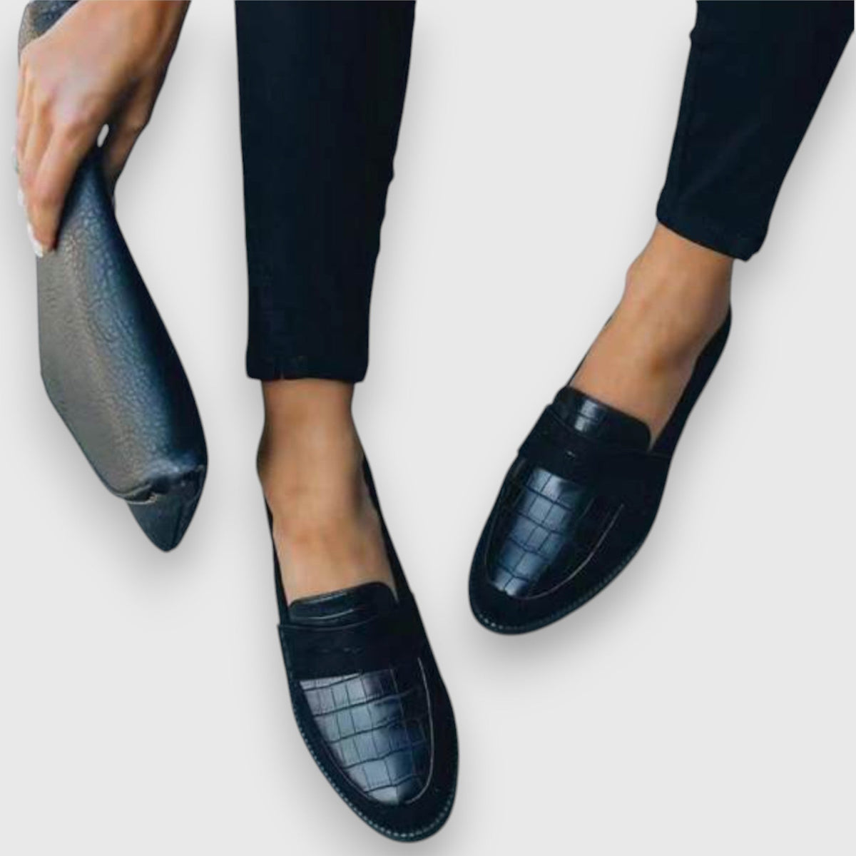 Damesloafers met gevoerde binnenzool en zachte voering