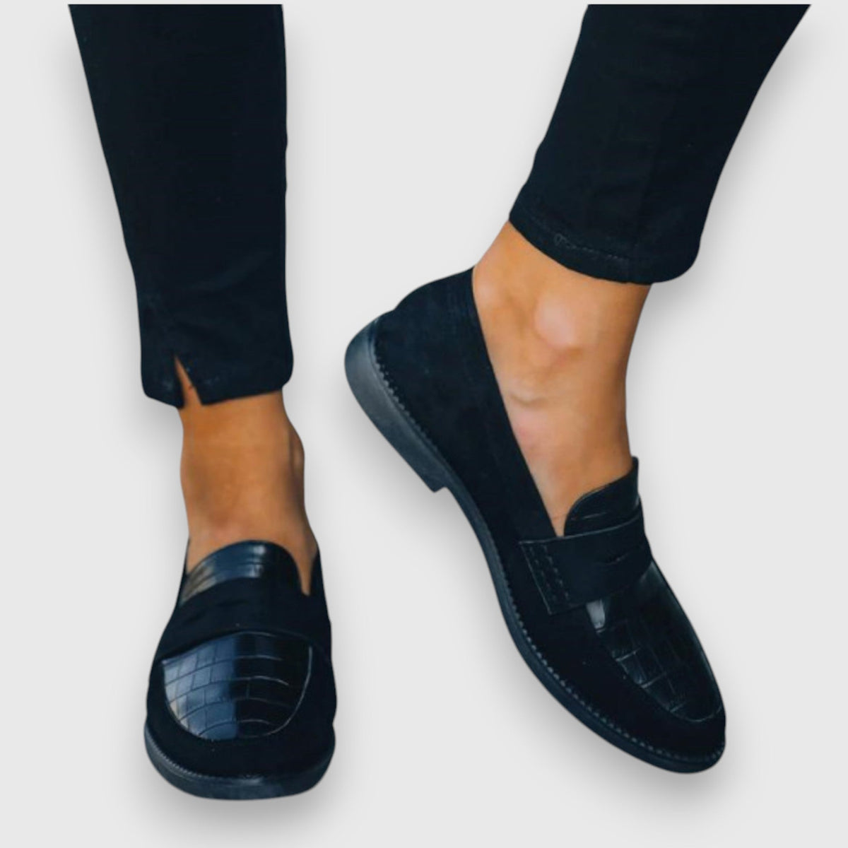 Damesloafers met gevoerde binnenzool en zachte voering