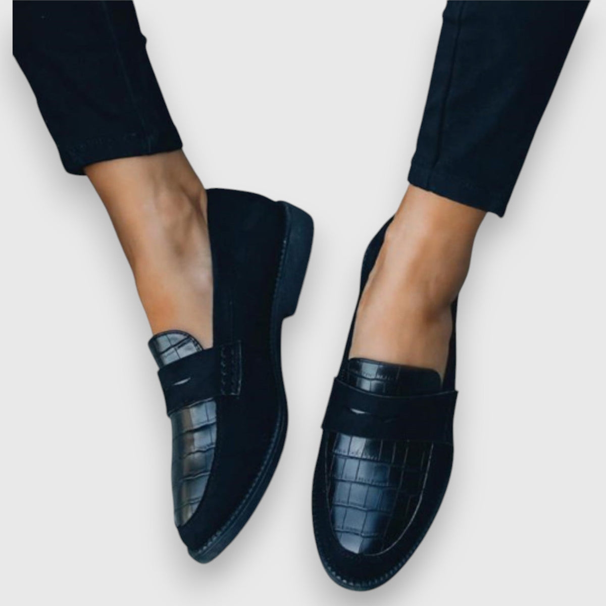 Damesloafers met gevoerde binnenzool en zachte voering