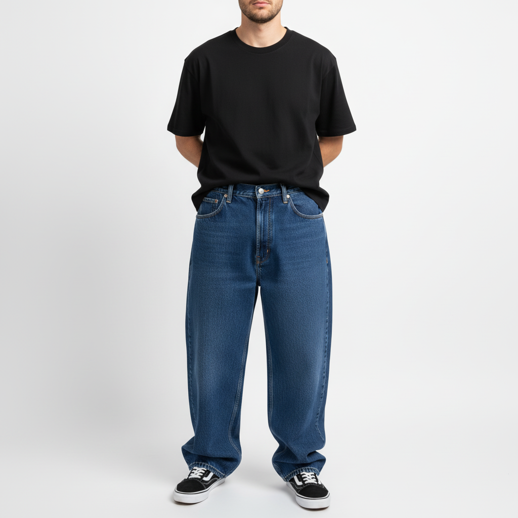 Losse pasvorm jeans