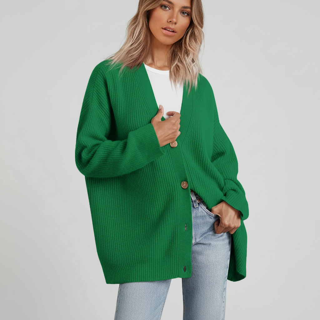 Losse kasjmier vest