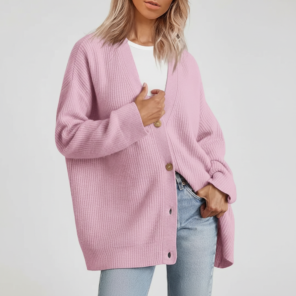 Losse kasjmier vest