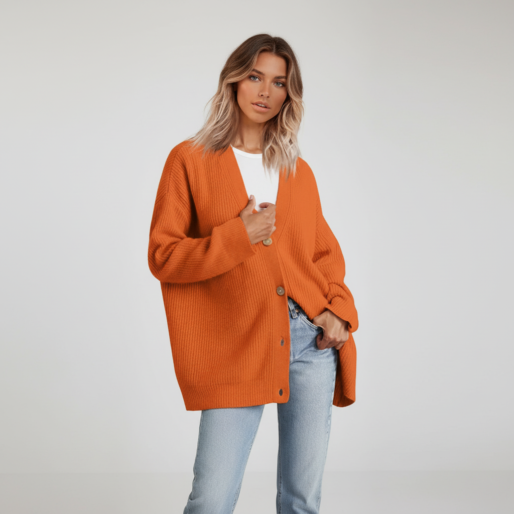 Losse kasjmier vest
