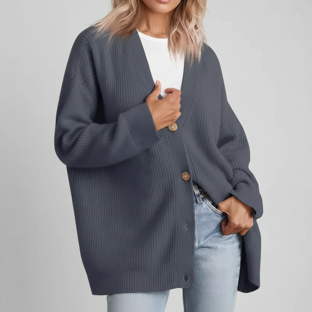Losse kasjmier vest