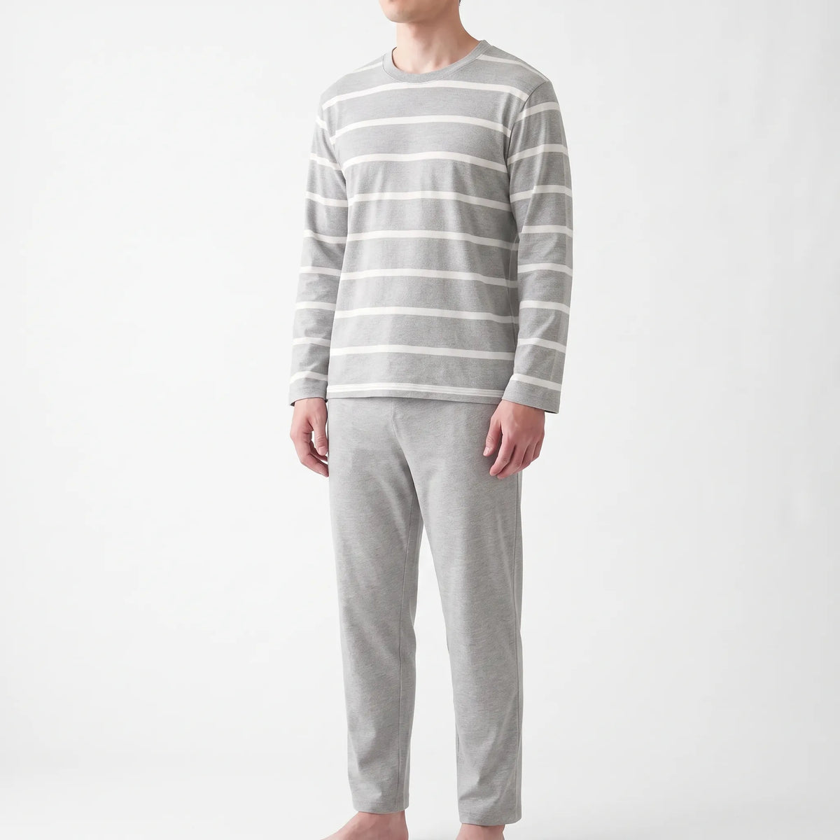 Bedrukte pyjama met lange mouwen