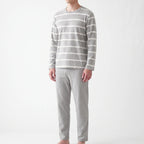 Bedrukte pyjama met lange mouwen