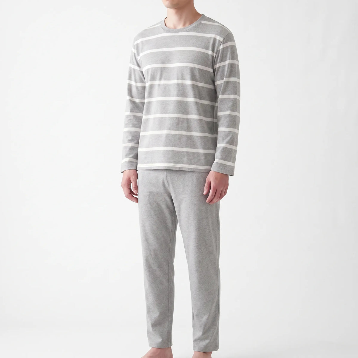 Bedrukte pyjama met lange mouwen
