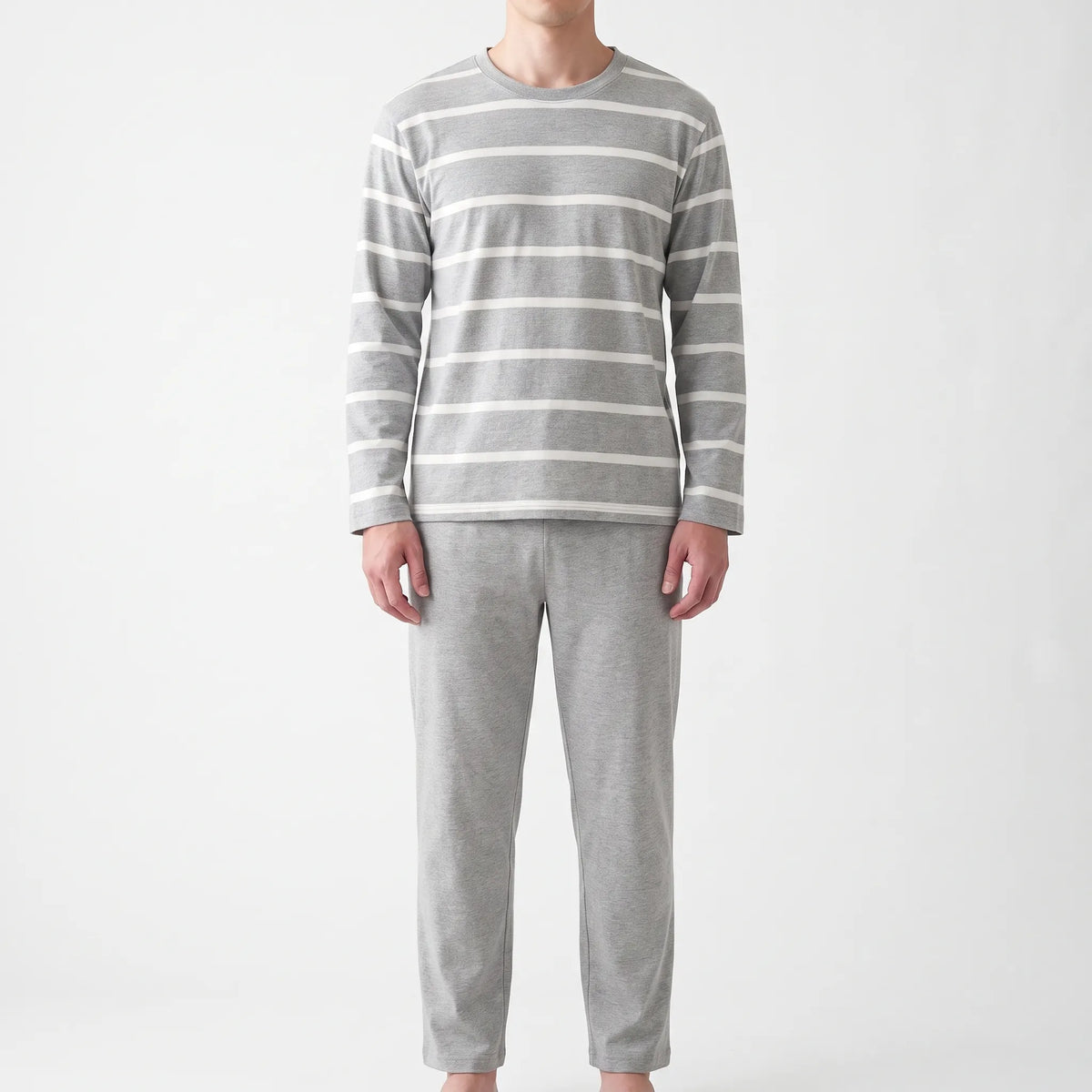 Bedrukte pyjama met lange mouwen
