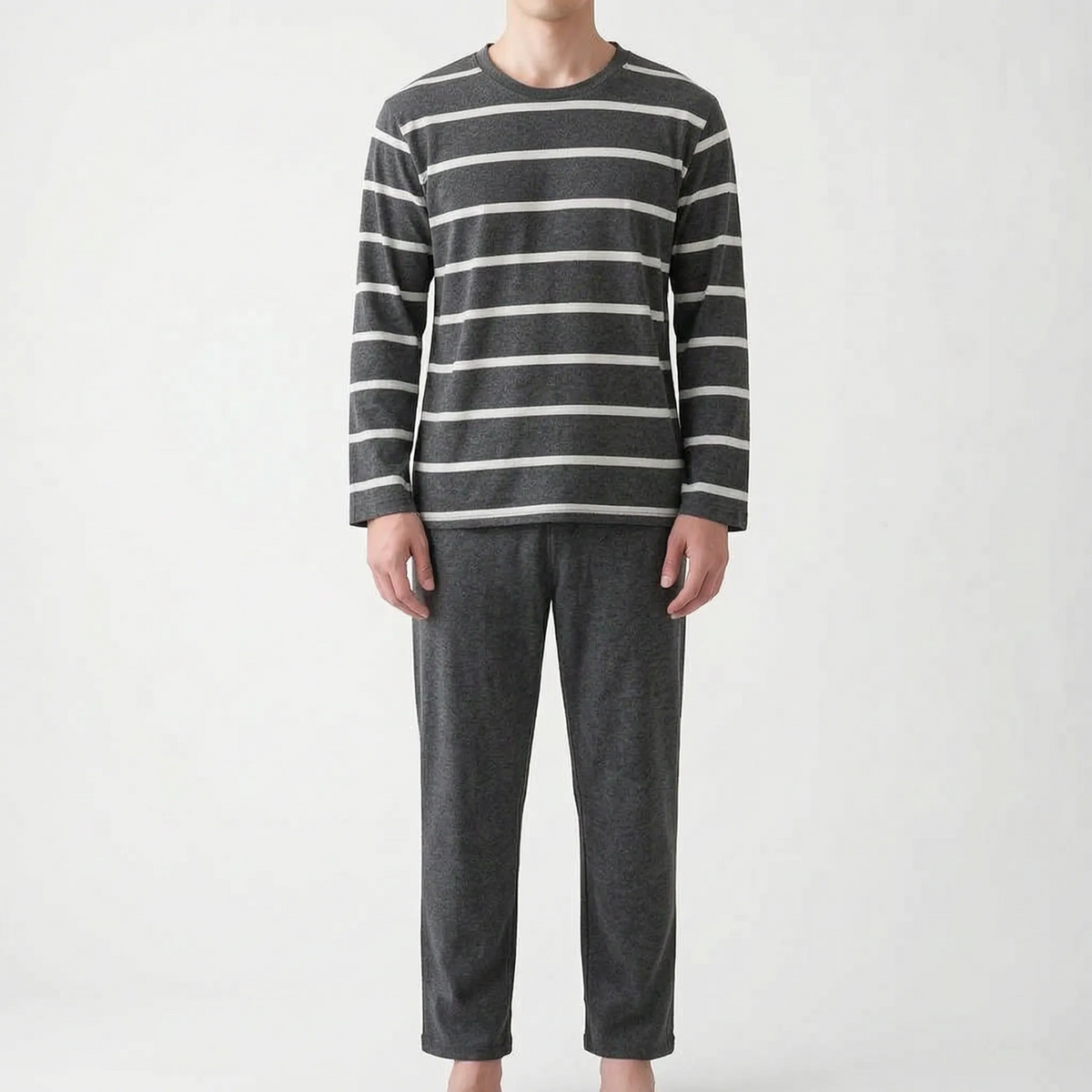 Bedrukte pyjama met lange mouwen