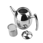 RVS theepot met zeef