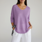 Luchtig V-hals top
