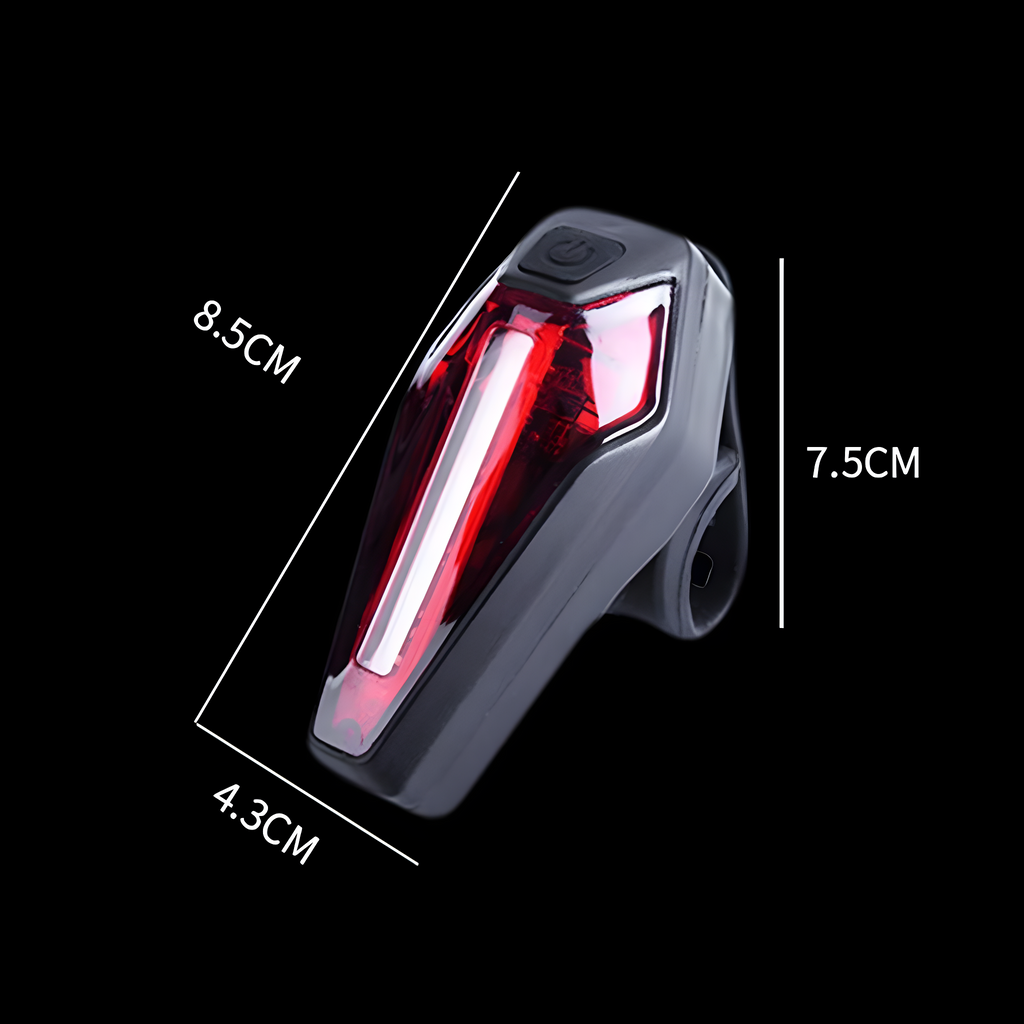 Fietslamp veiligheid achterlicht