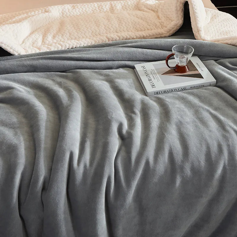 Luxueuze fleece deken