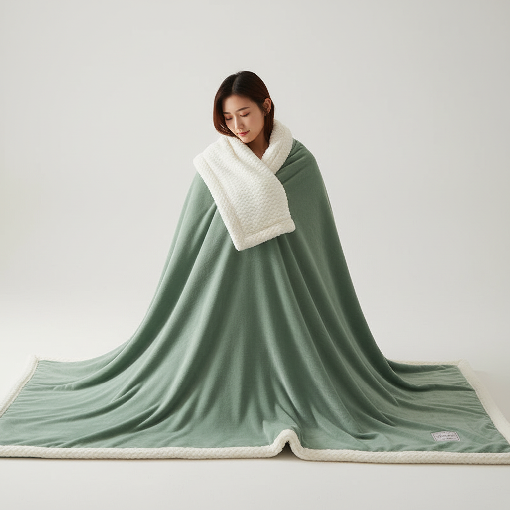 Luxueuze fleece deken