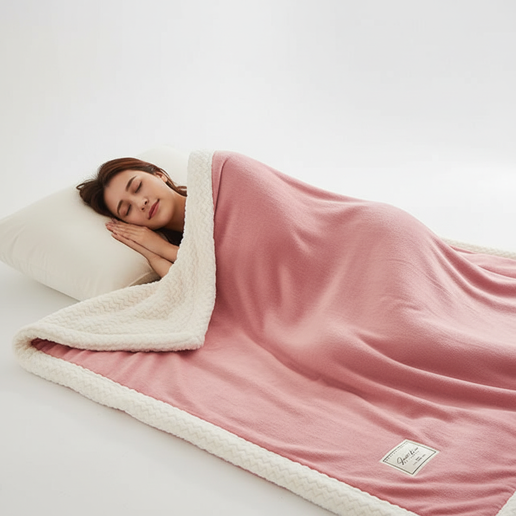 Luxueuze fleece deken