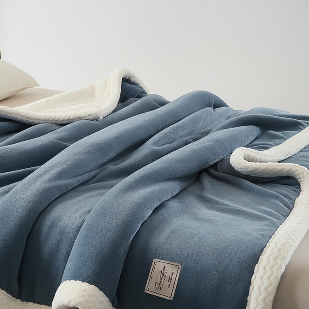 Luxueuze fleece deken