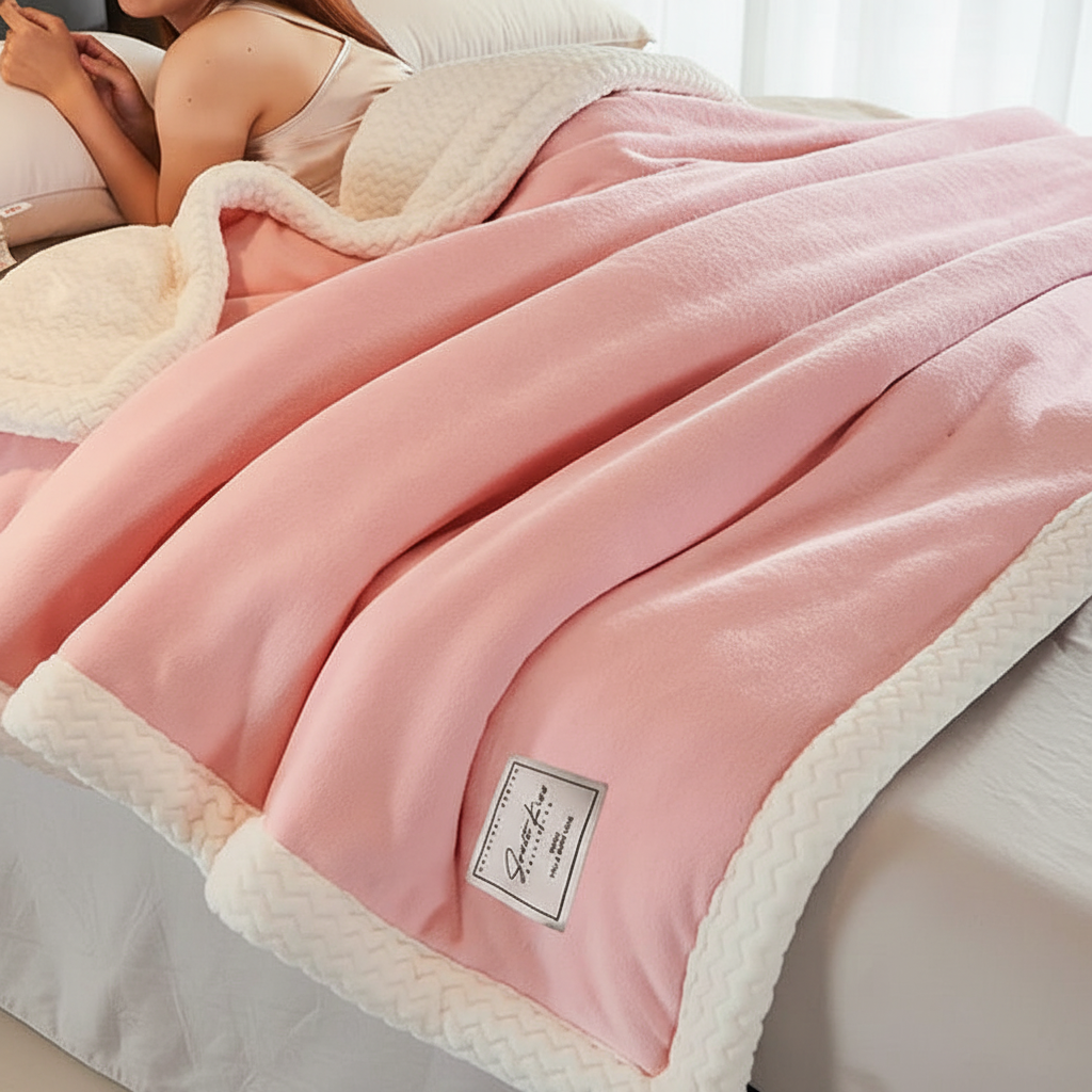 Luxueuze fleece deken
