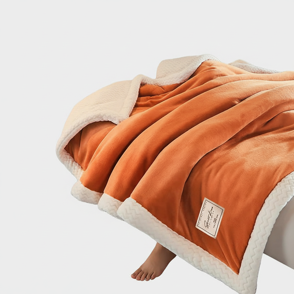 Luxueuze fleece deken