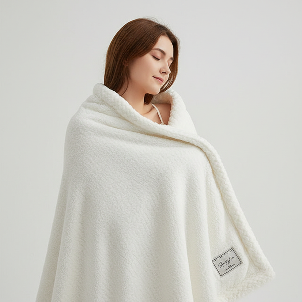 Luxueuze fleece deken