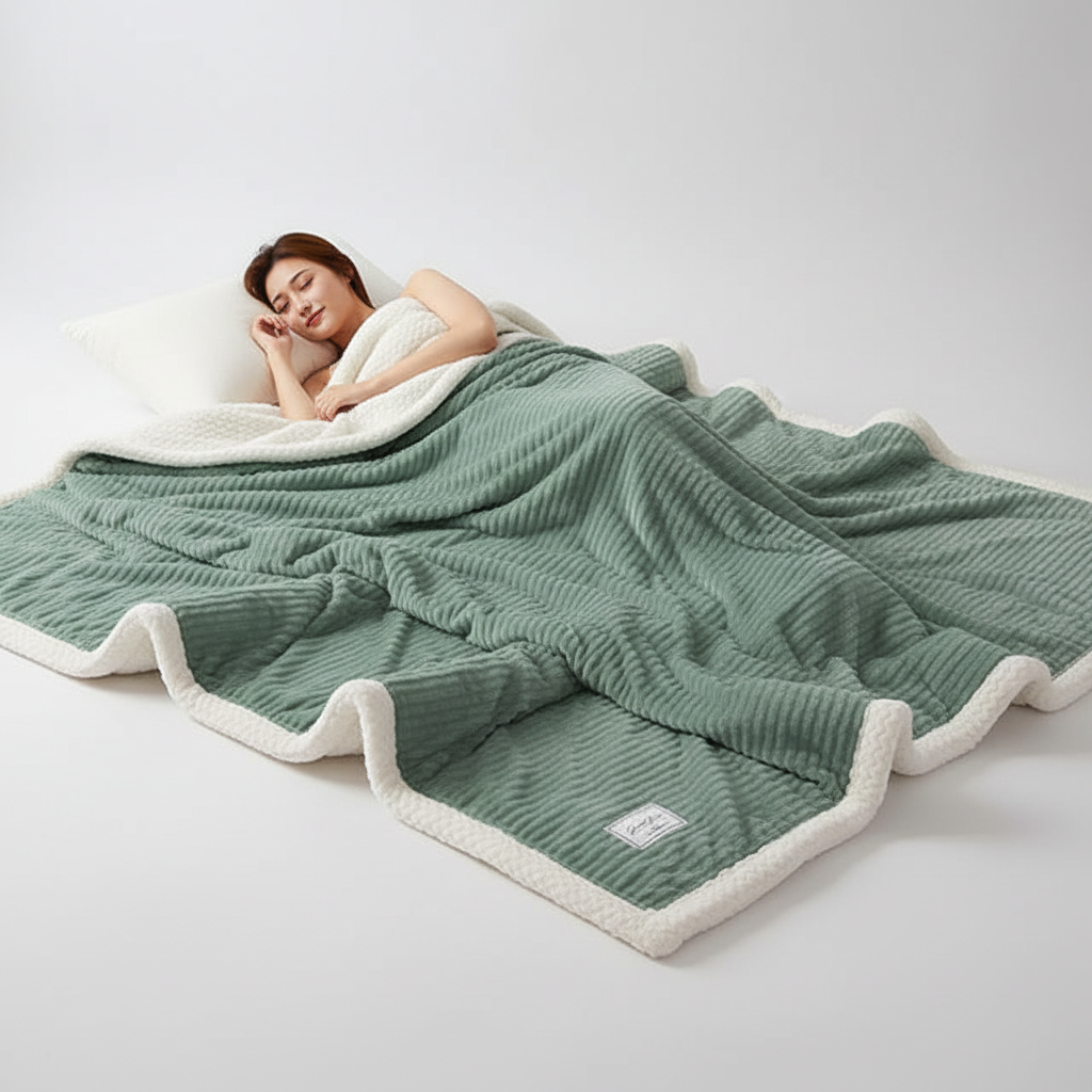 Luxueuze fleece deken