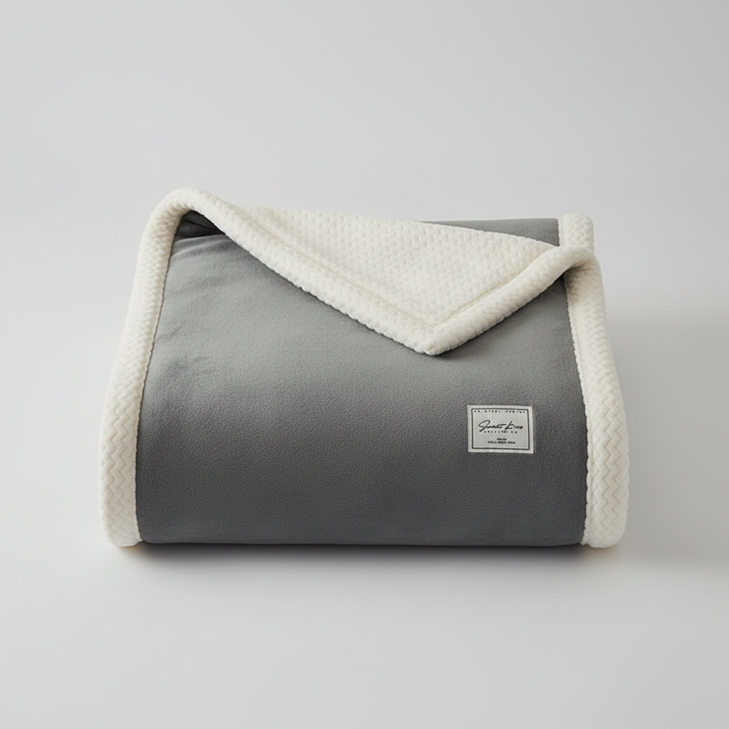 Luxueuze fleece deken