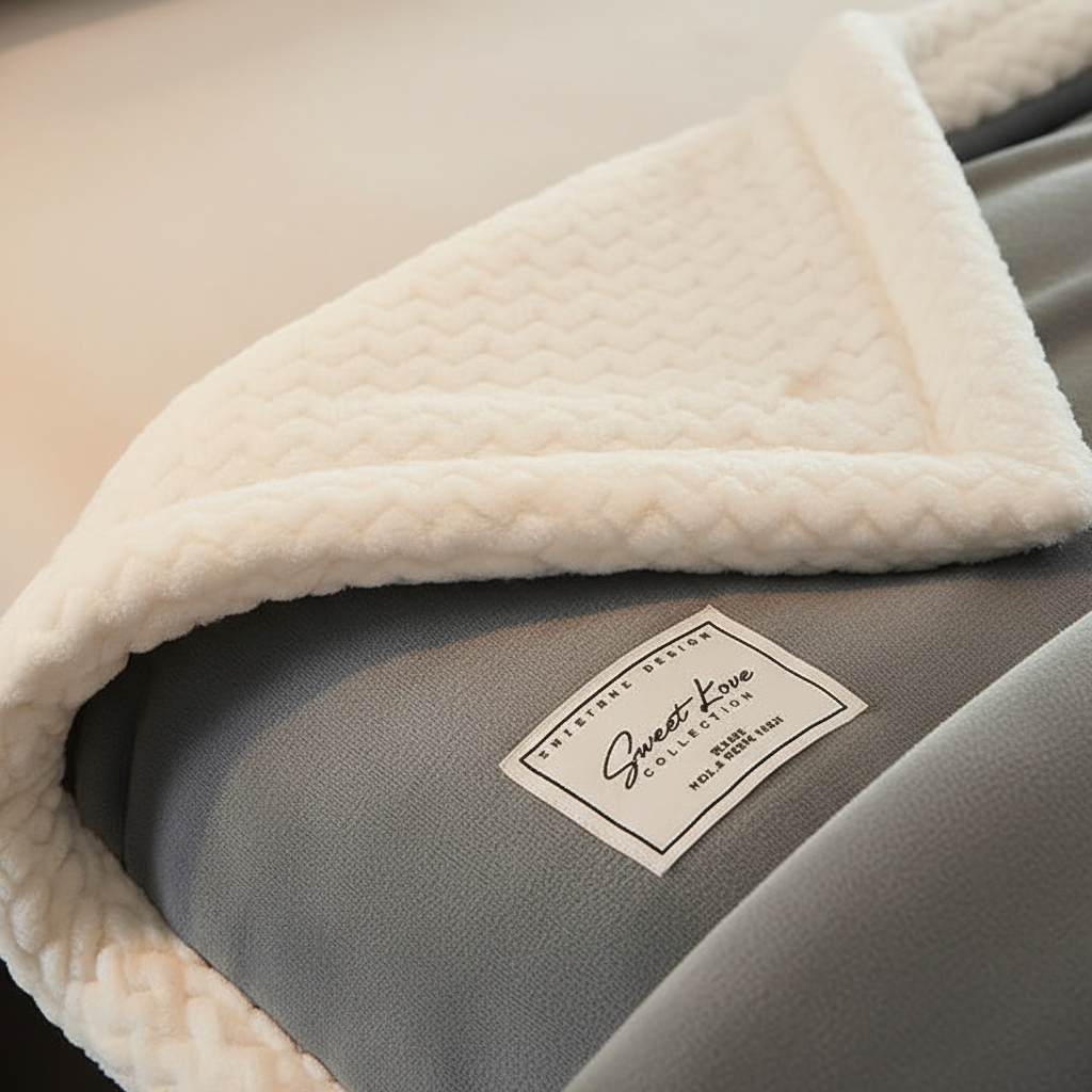 Luxueuze fleece deken