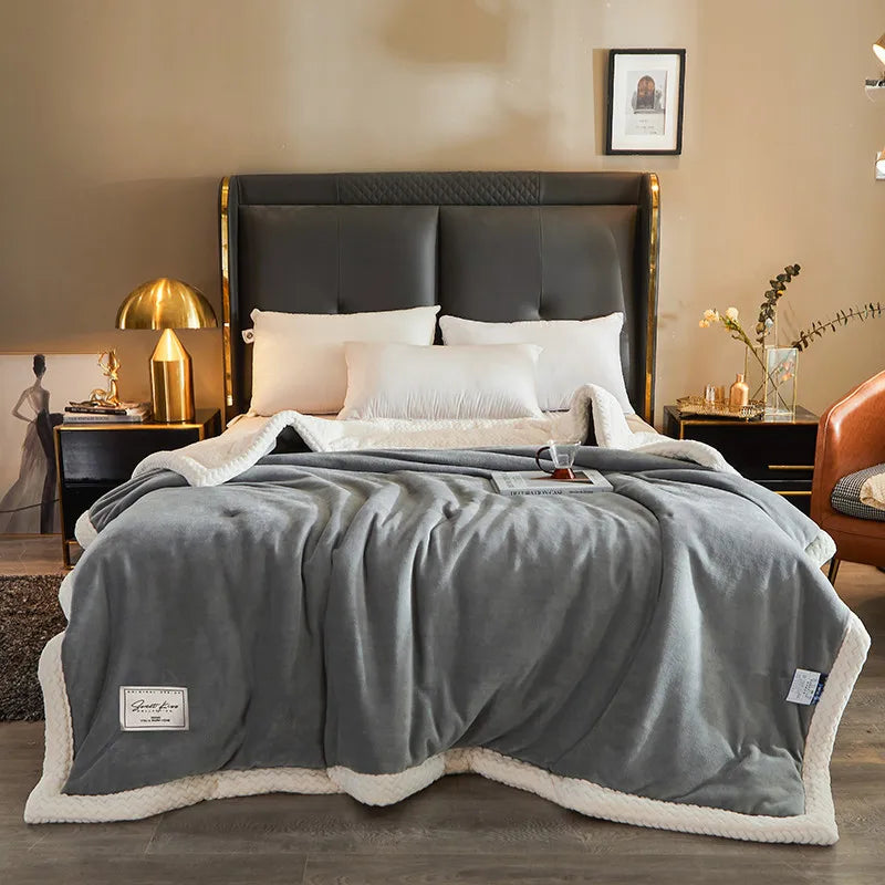 Luxueuze fleece deken
