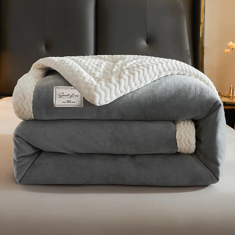 Luxueuze fleece deken