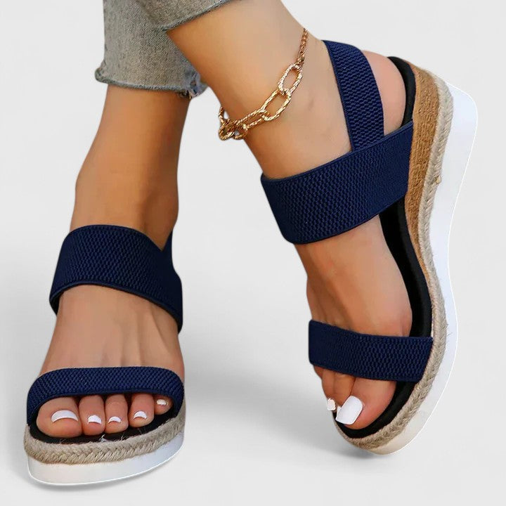 Sandalen met voetboogondersteuning en zachte demping