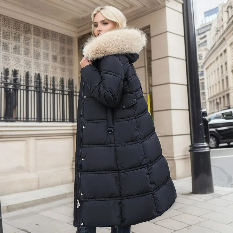 Faux fur winterjas voor vrouwen