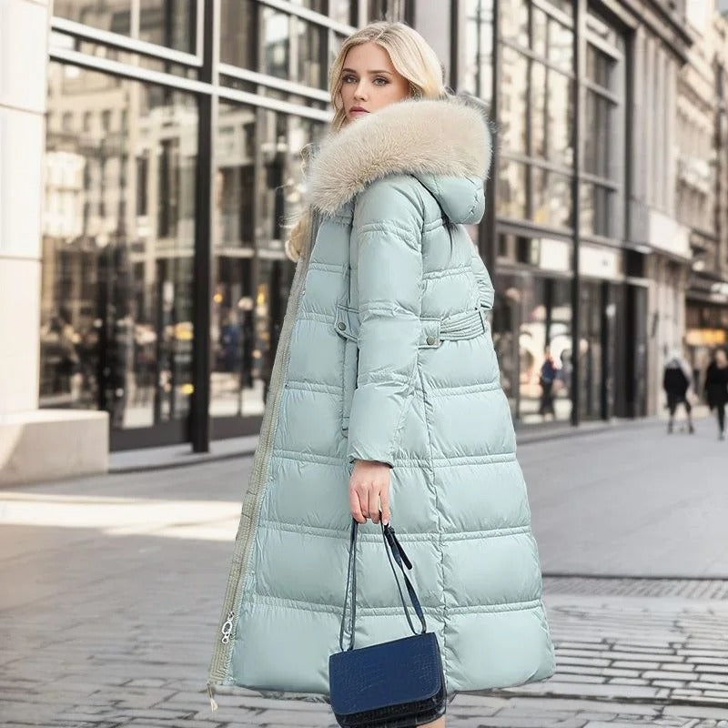 Faux fur winterjas voor vrouwen — afbeelding 10