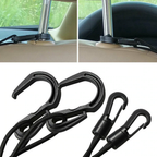 Elastisch opbergnet tussen autostoelen — afbeelding 9