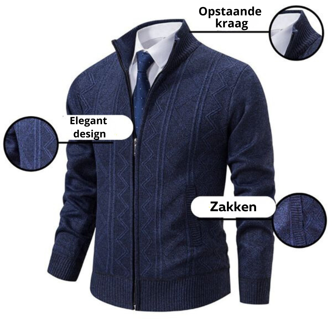 Gebreid herenvest — afbeelding 3